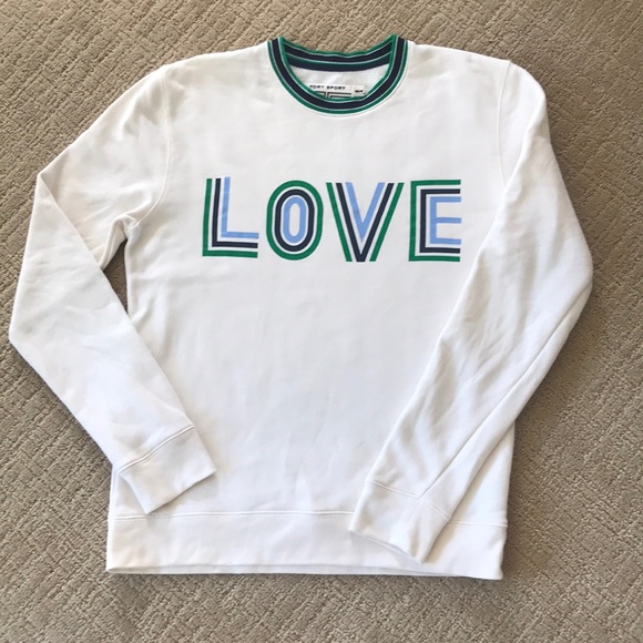 Tory Burch Tory Sport Love Sweatshirt 